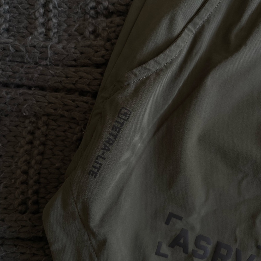ASRV Men's Dark Green Athletic Shorts - Picture 4 of 9